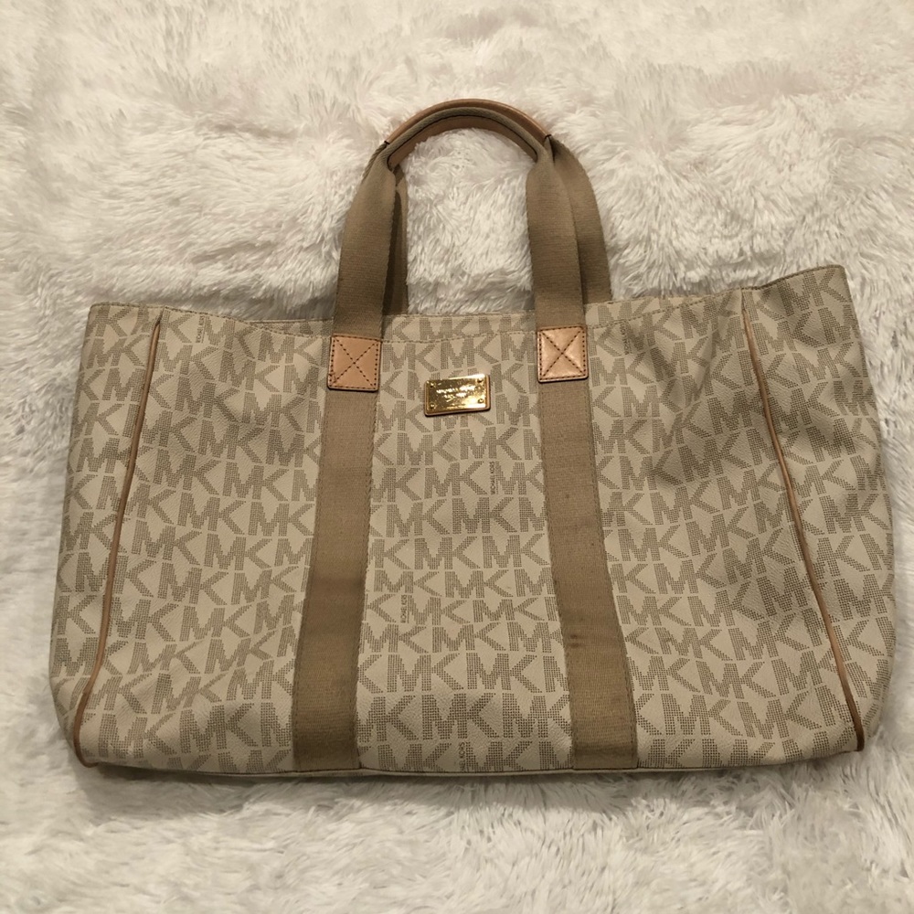 Michael Kors oversized tote bag